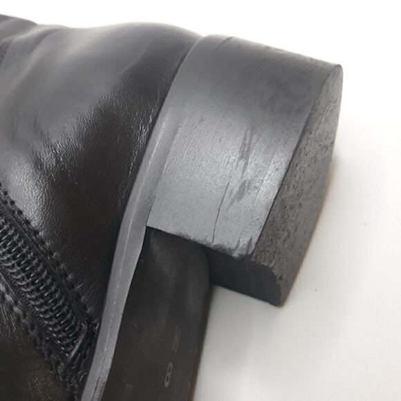 Sesto Meucci Tall Black Boot Sz 8M - Picture 8 of 11
